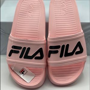 Fila Womens Sleek LT Slide Sandals 10
